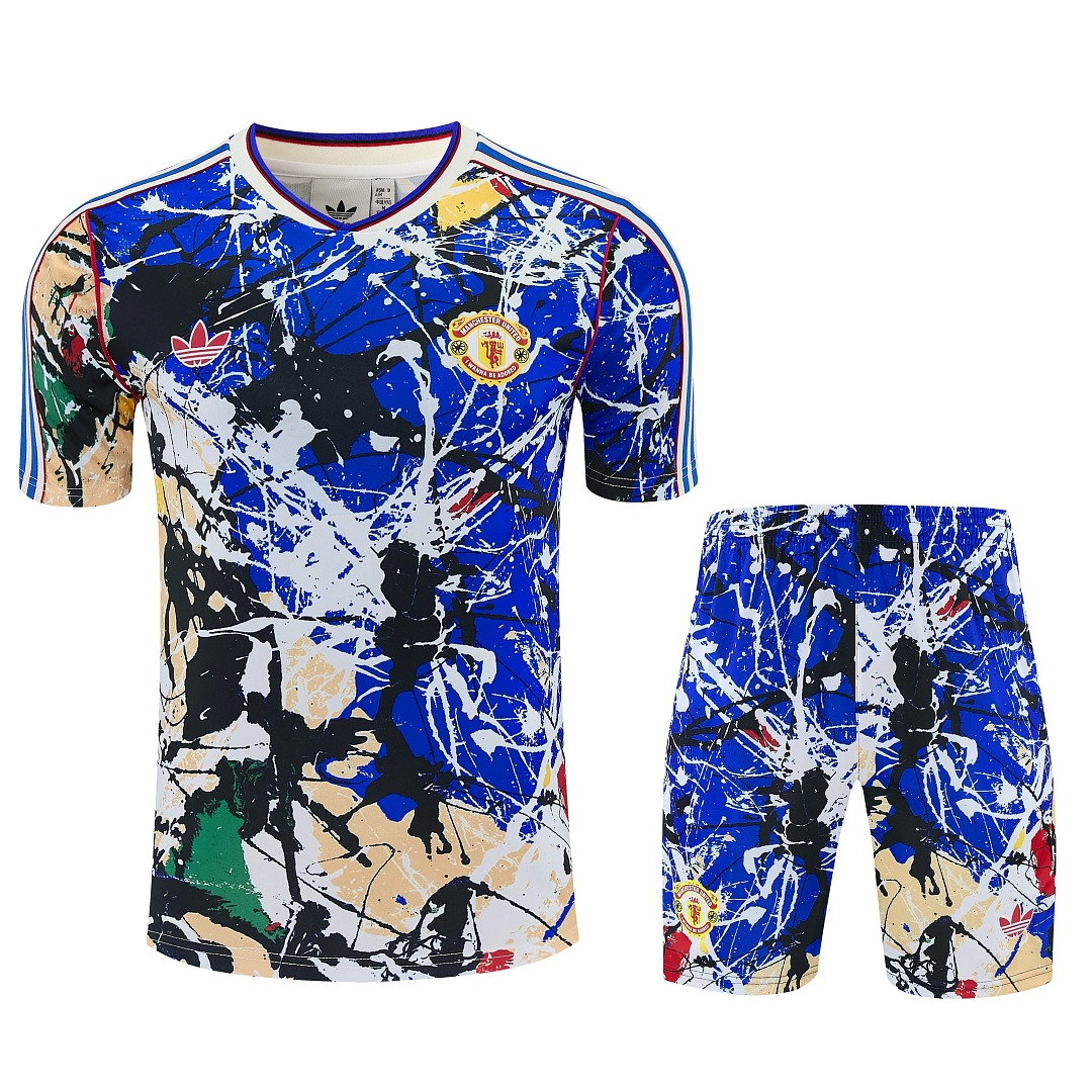 26/27 Manchester United Retro Short Sleeve Training Kit