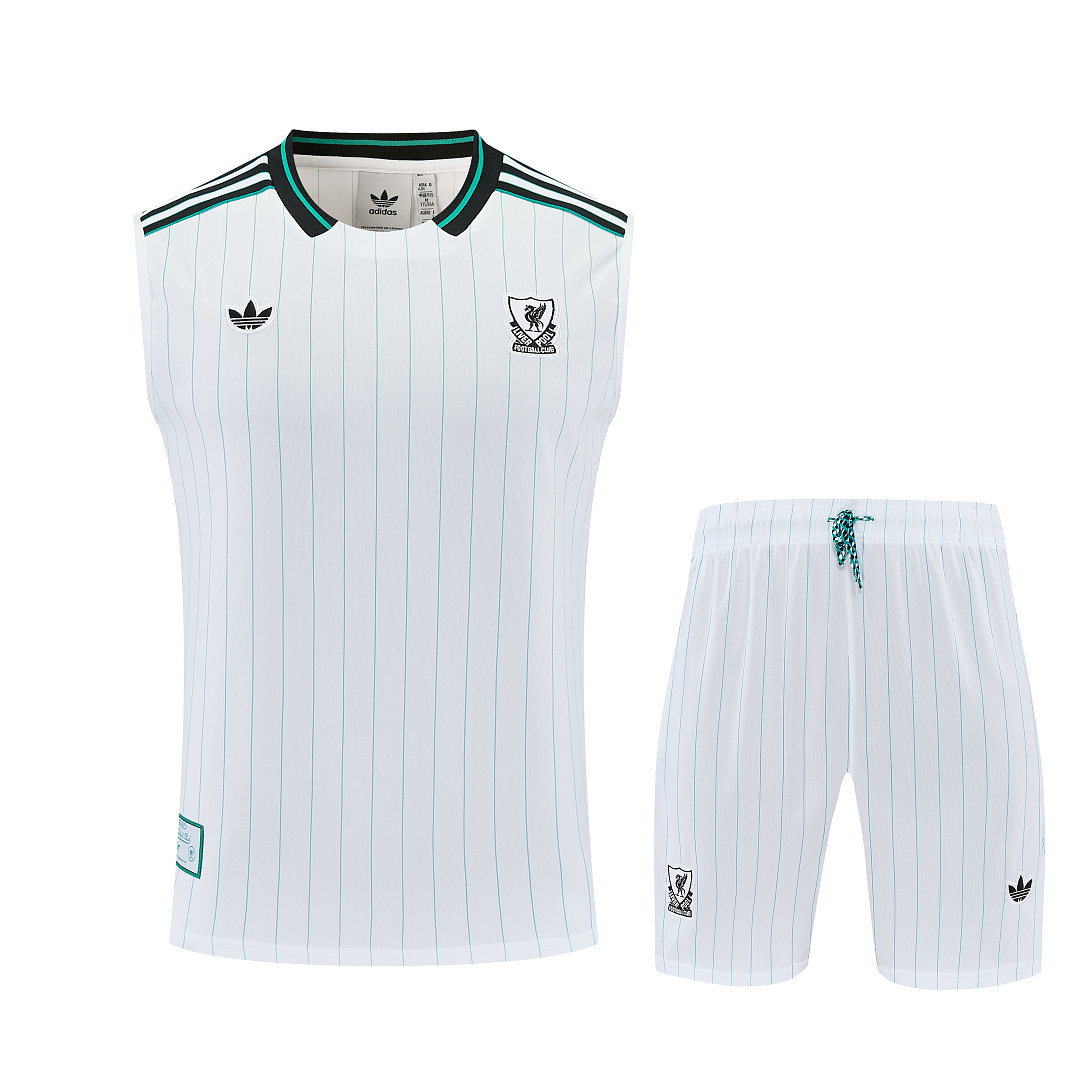 25/26 Liverpool Retro Vest Training Kit