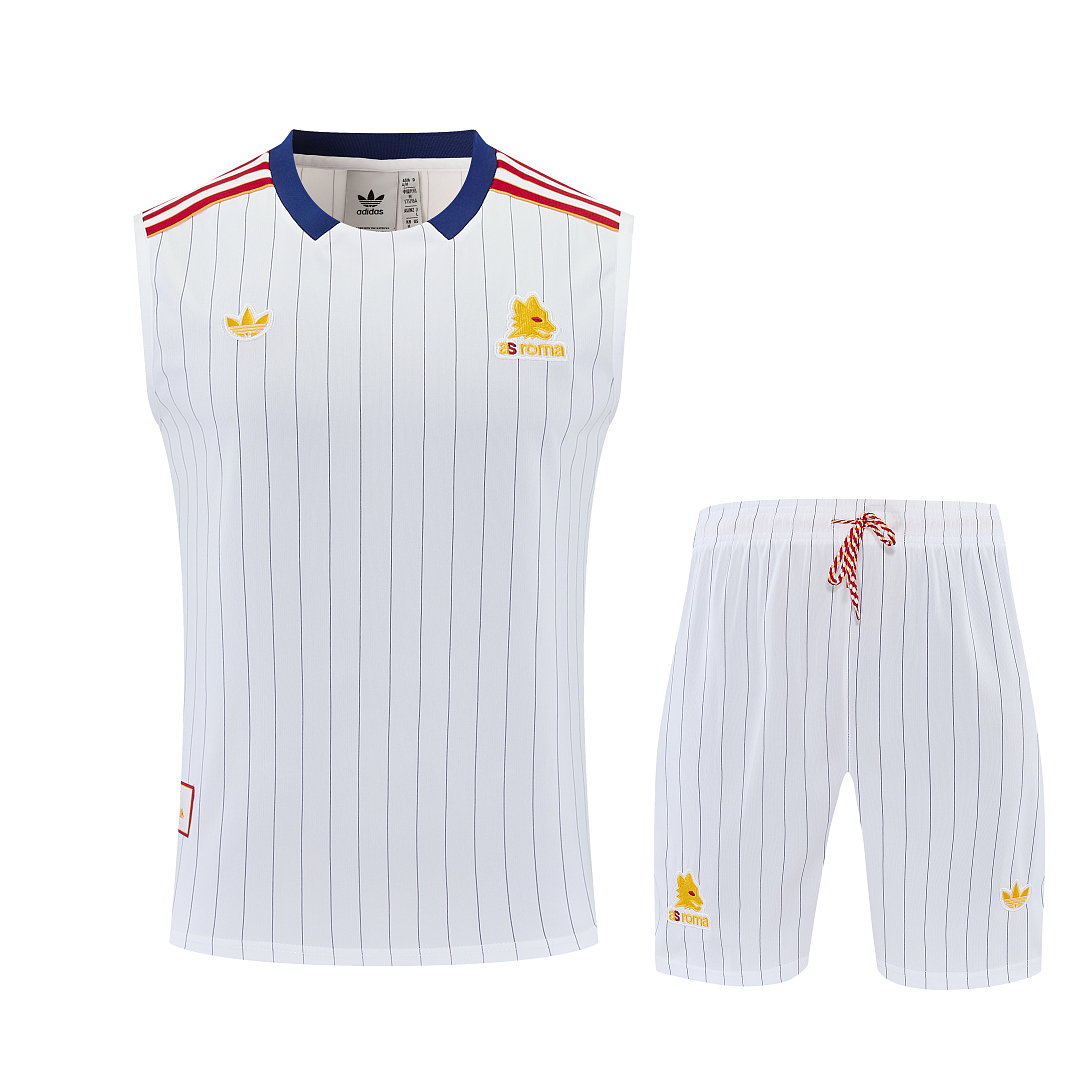 25/26 Roma Retro Vest Training Kit