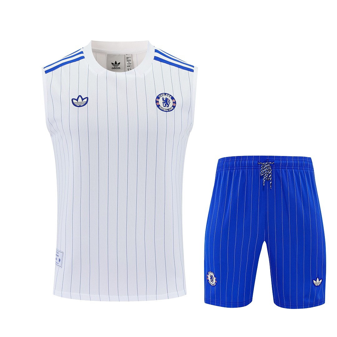 25/26 Chelsea Retro Vest Training Kit