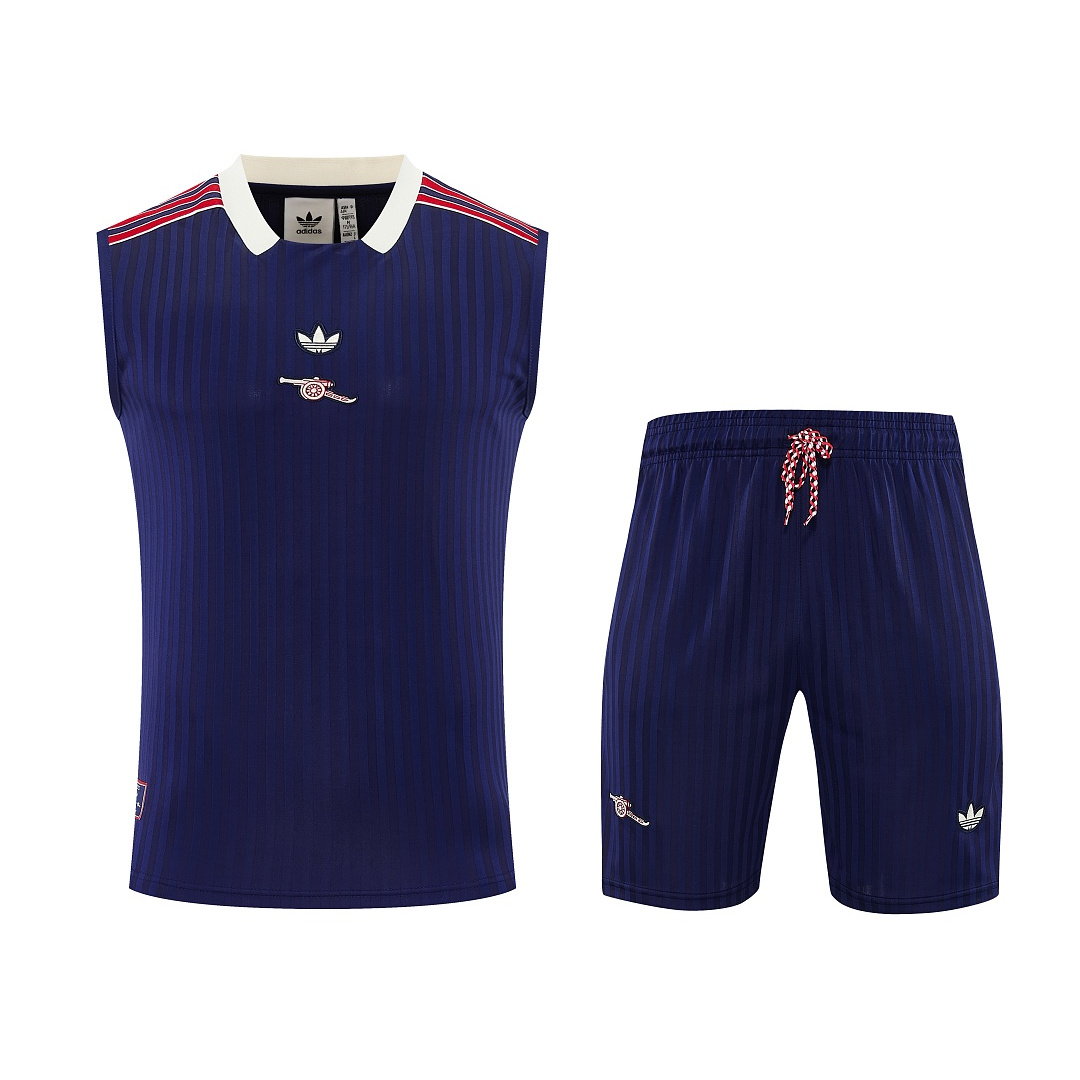 25/26 Arsenal Royal Blue Vest Training Kit