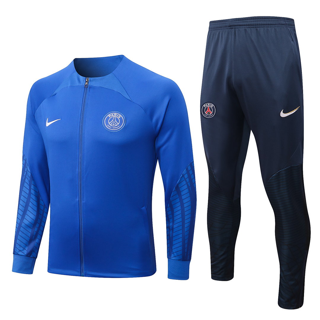 22/23 PSG Full-Zip Men's Training Kit Royal Blue