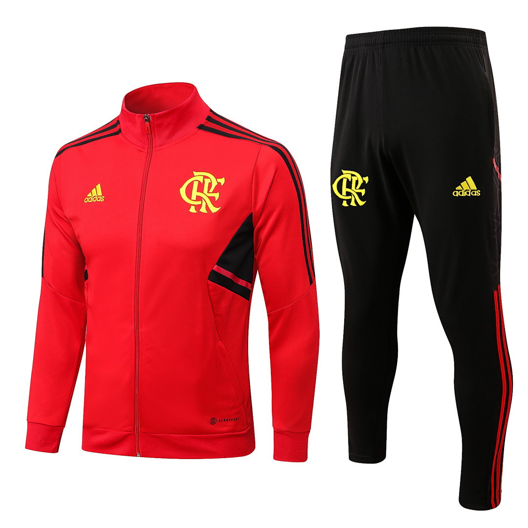 22/23 Flamengo Full-Zip Men's Training Kit Red