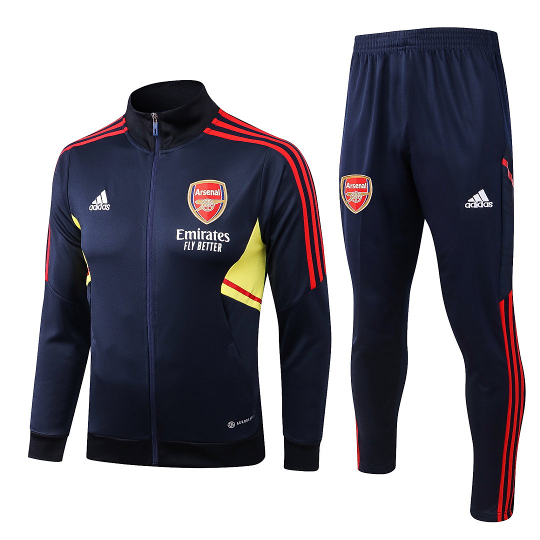 22/23 Arsenal Full-Zip Men's Training Kit Royal Blue