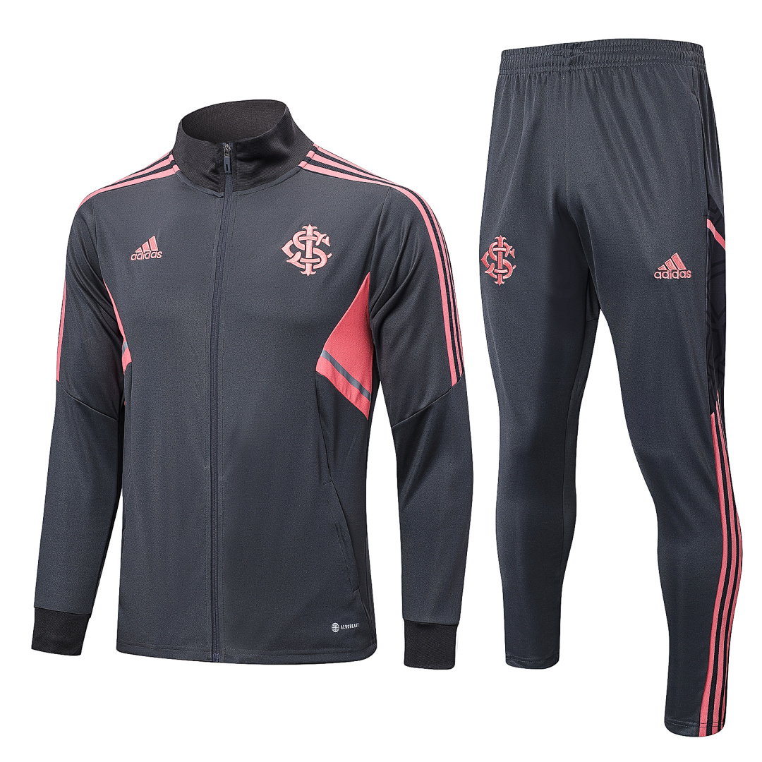 22/23 Internacional Full-Zip Men's Training Kit Gray