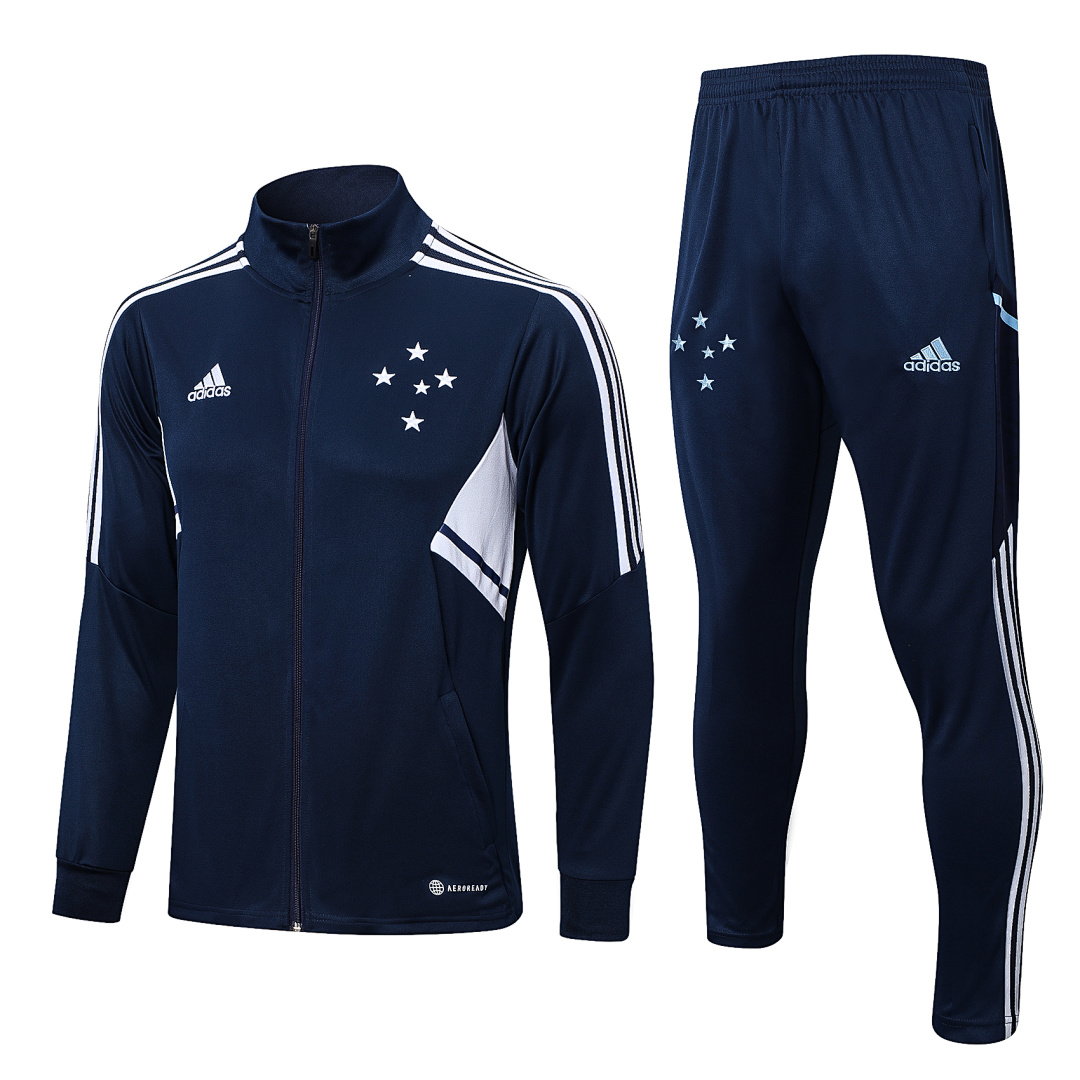 22/23 Cruzeiro Full-Zip Men's Training Kit Royal Blue