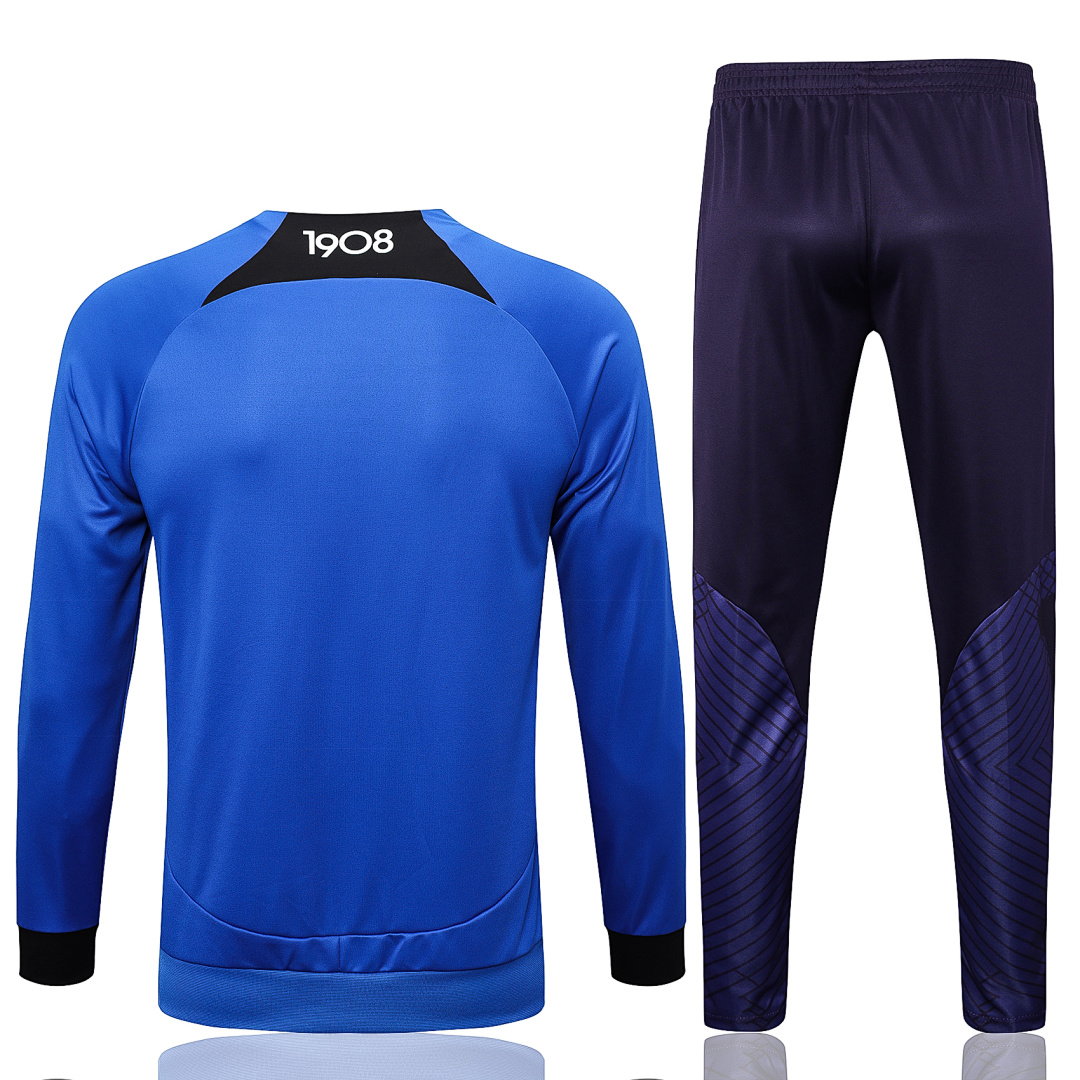 22/23 Inter Milan Full-Zip Men's Training Kit Royal Blue