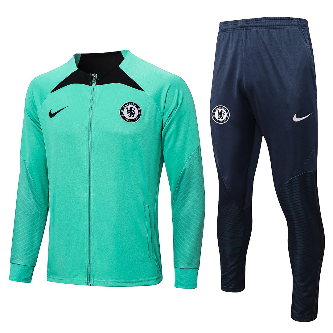 22/23 Chelsea Full-Zip Men's Training Kit Green