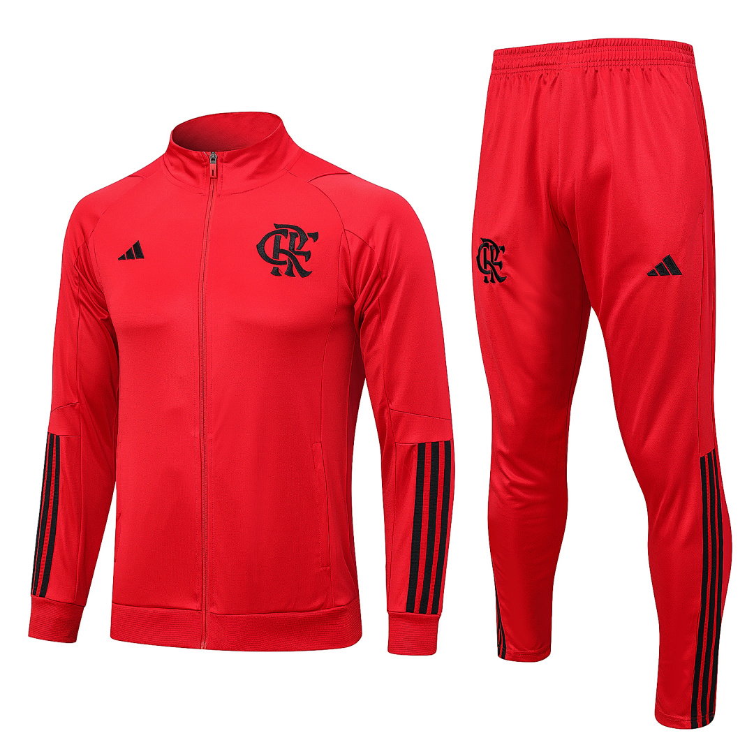 23/24 Flamengo Full-Zip Men's Training Kit Red