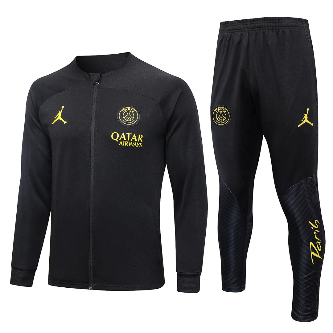 23/24 Jordan PSG Full-Zip Men's Training Kit Black