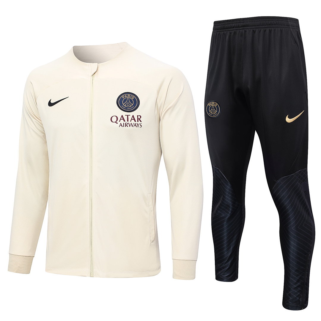 23/24 PSG Full-Zip Men's Training Kit Apricot