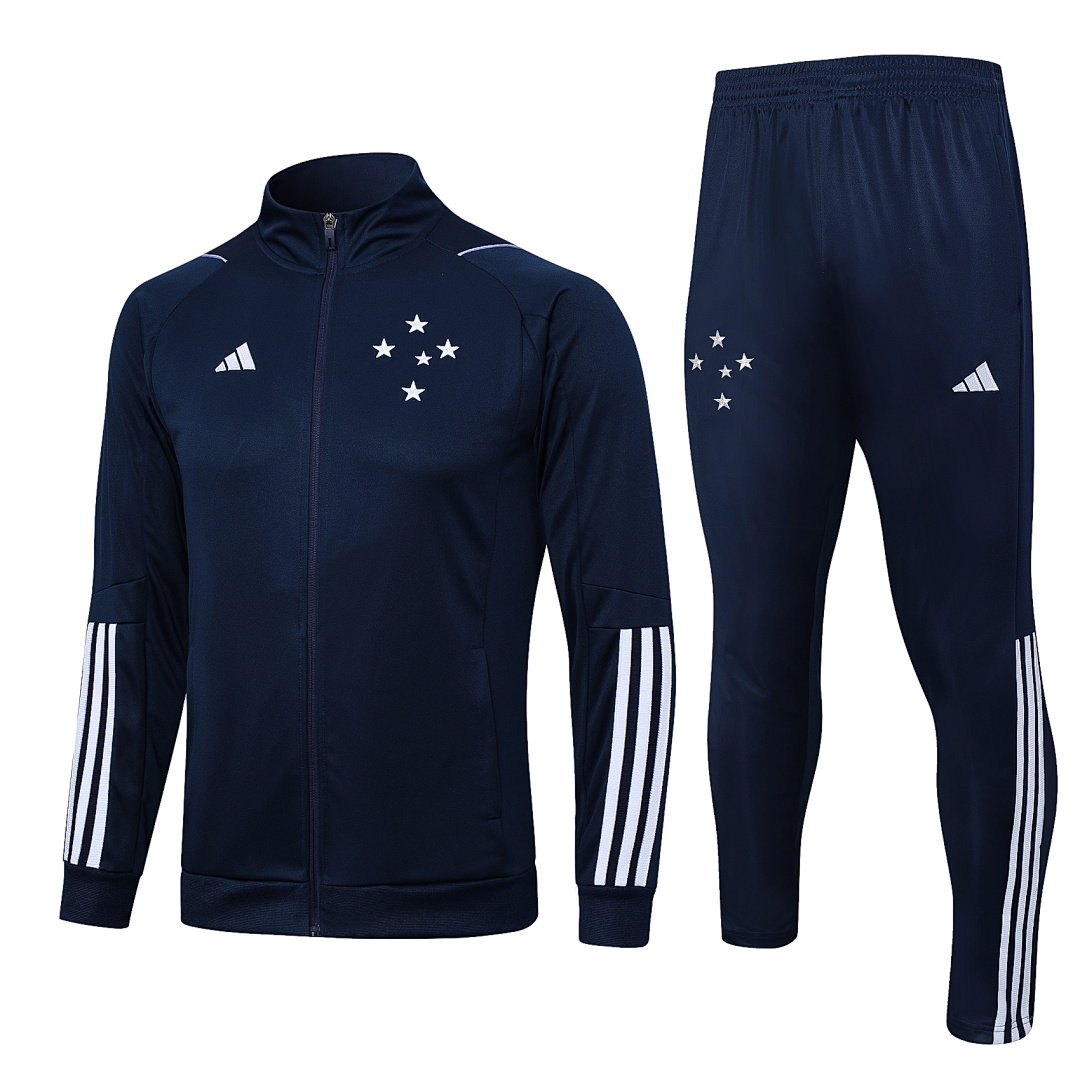 23/24 Cruzeiro Full-Zip Men's Training Kit Royal Blue