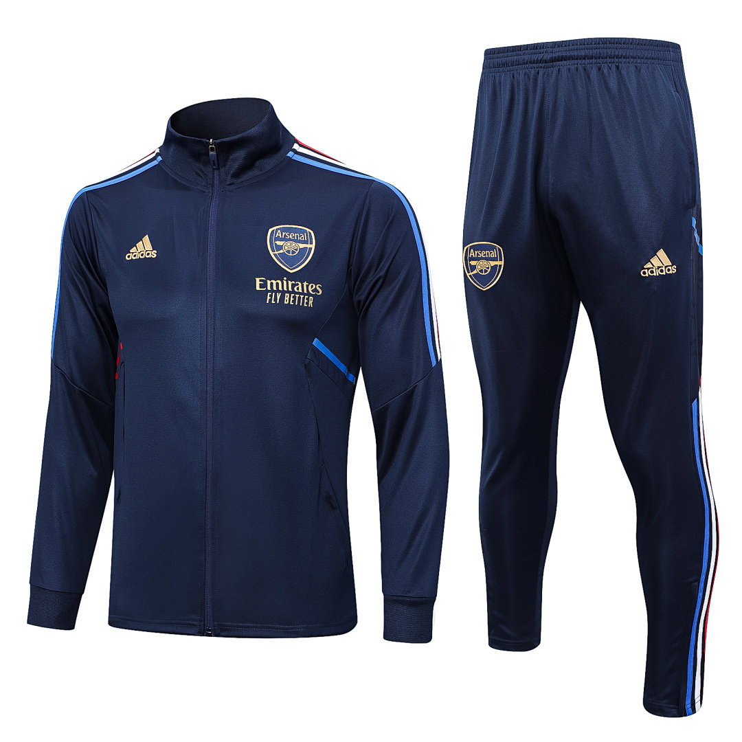 23/24 Arsenal Full-Zip Men's Training Kit Royal Blue