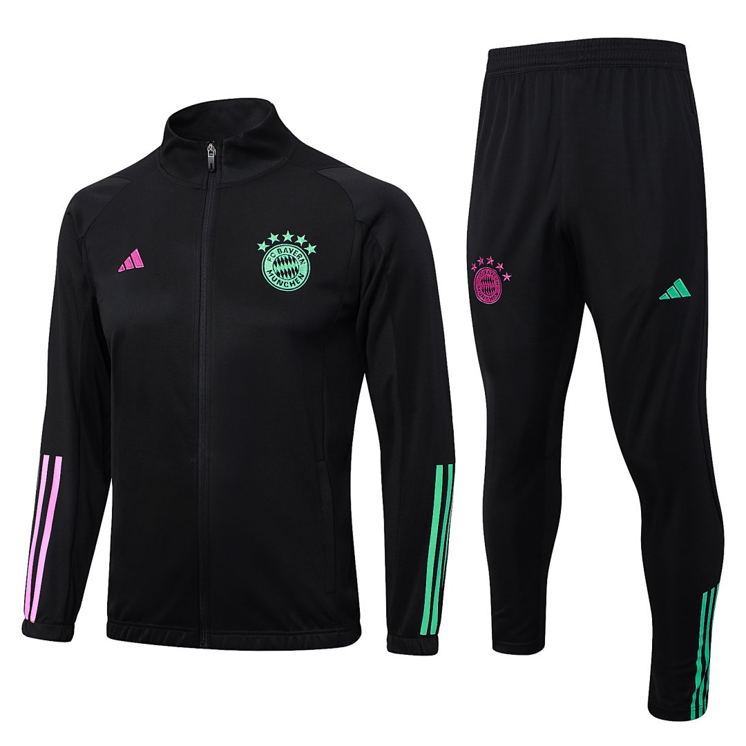 23/24 Bayern Munich Full-Zip Men's Training Kit Black