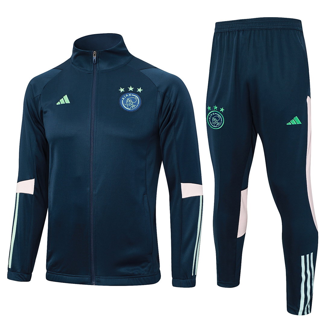 23/24 AFC Ajax Full-Zip Men's Training Kit Royal Blue