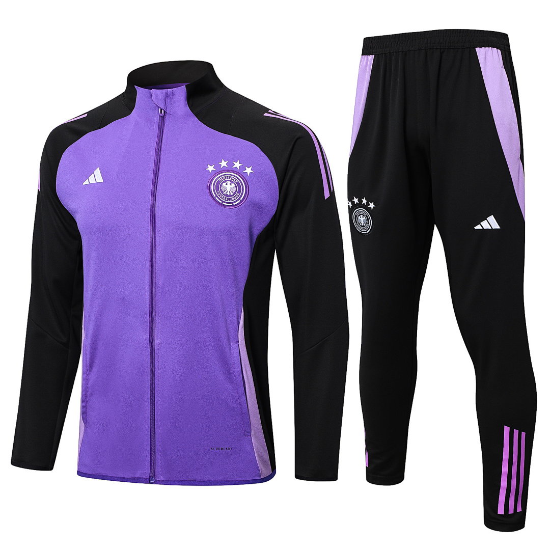 24/25 Germany Full-Zip Men's Training Kit Purple