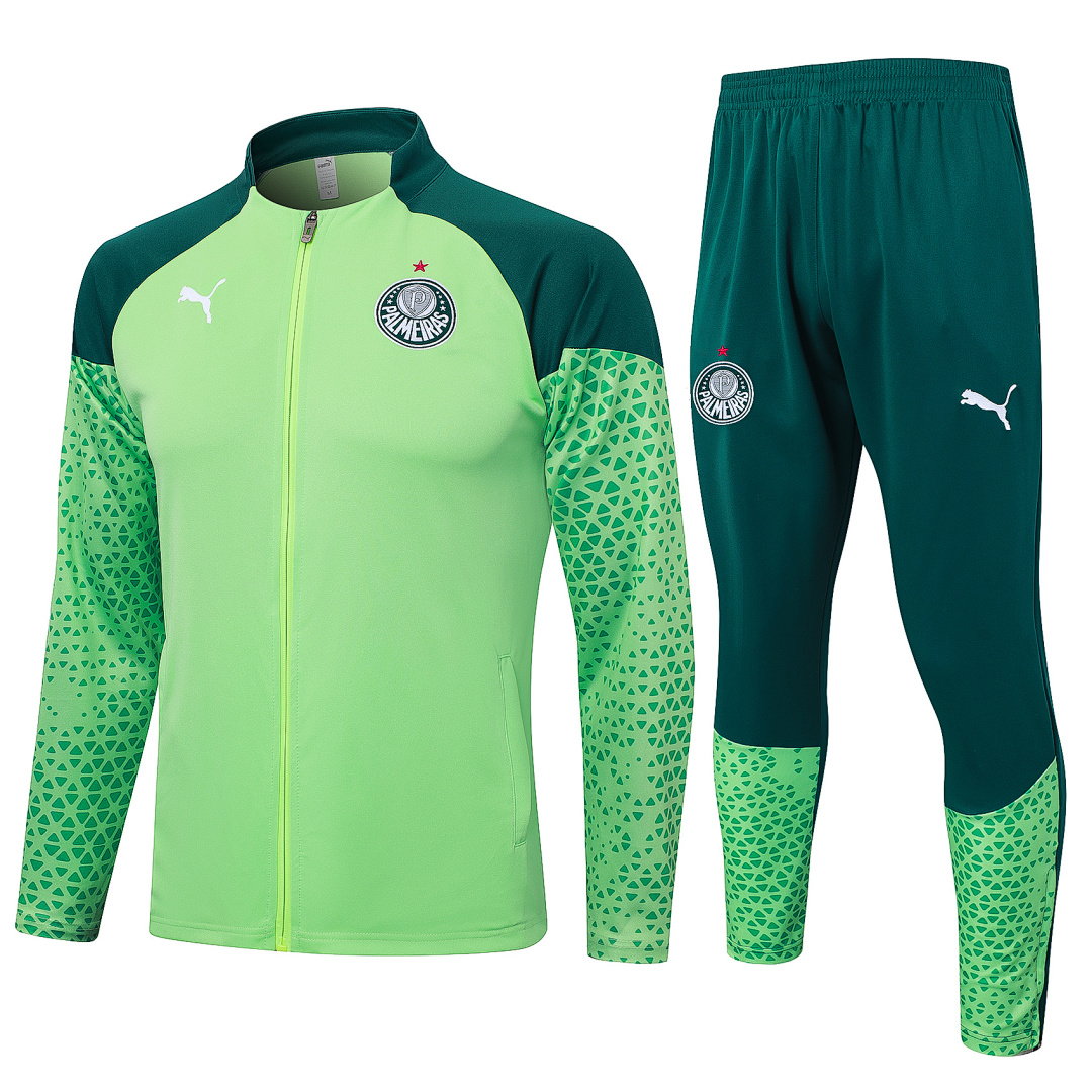 24/25 Palmeiras Full-Zip Men's Training Kit Green
