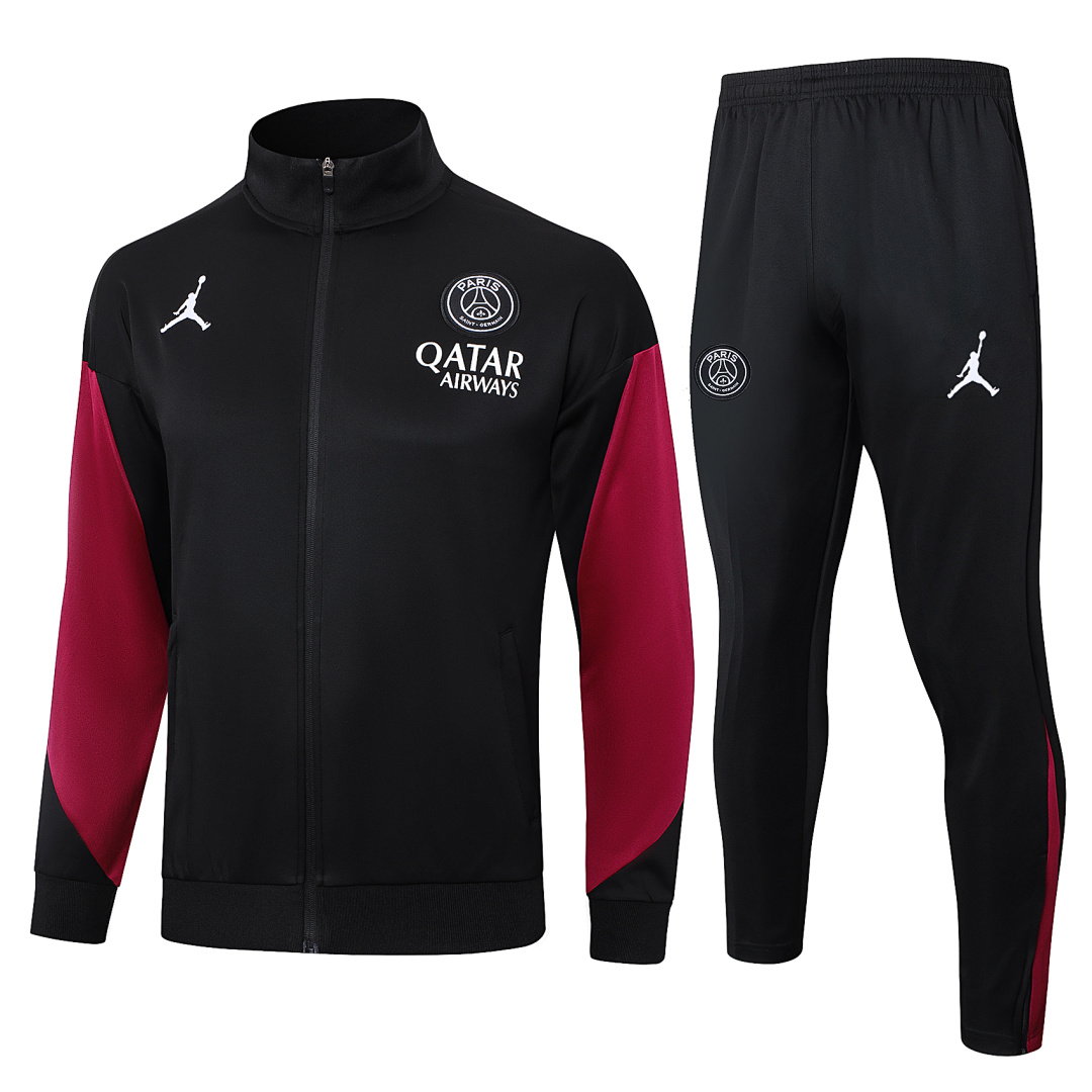 24/25 Jordan PSG Full-Zip Men's Training Kit Black