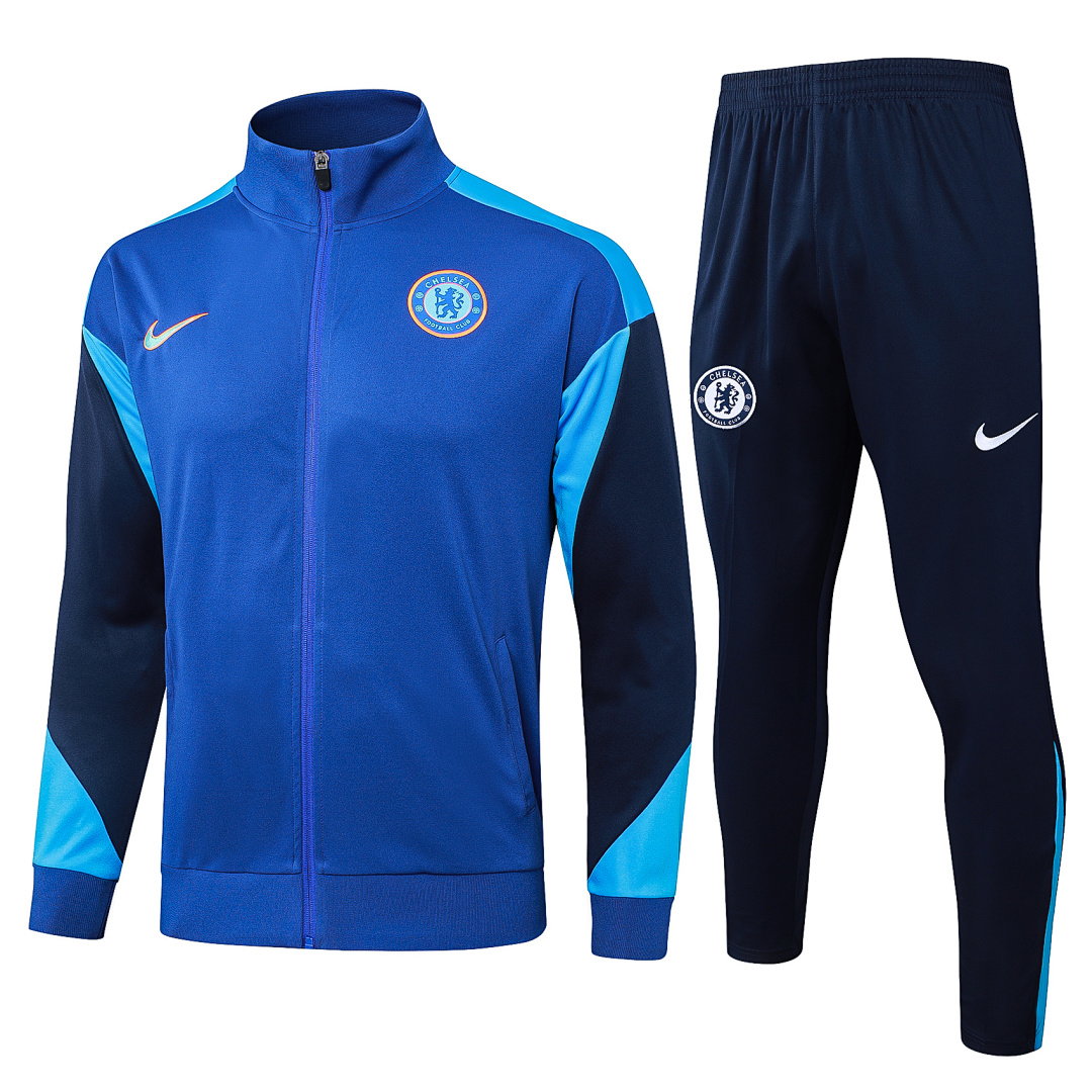 24/25 Chelsea Full-Zip Men's Training Kit Royal Blue