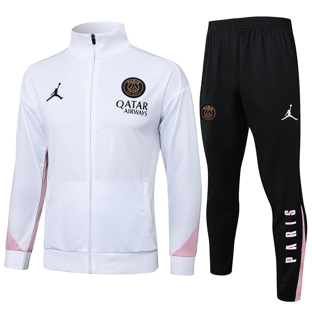 24/25 Jordan PSG Full-Zip Men's Training Kit White