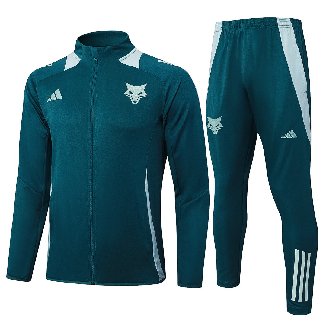24/25 Cruzeiro Full-Zip Men's Training Kit Dark Green