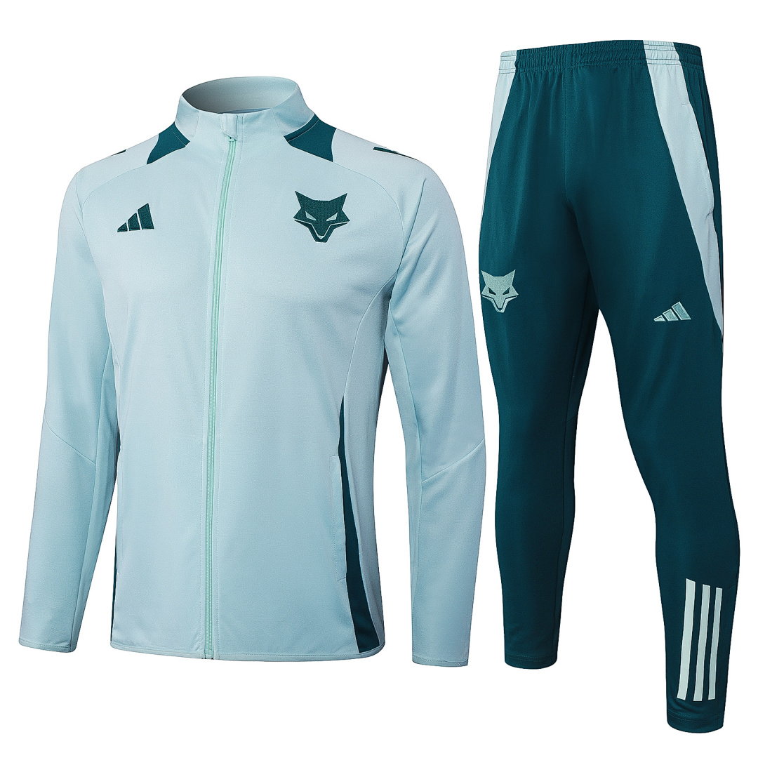 24/25 Cruzeiro Full-Zip Men's Training Kit Light Blue