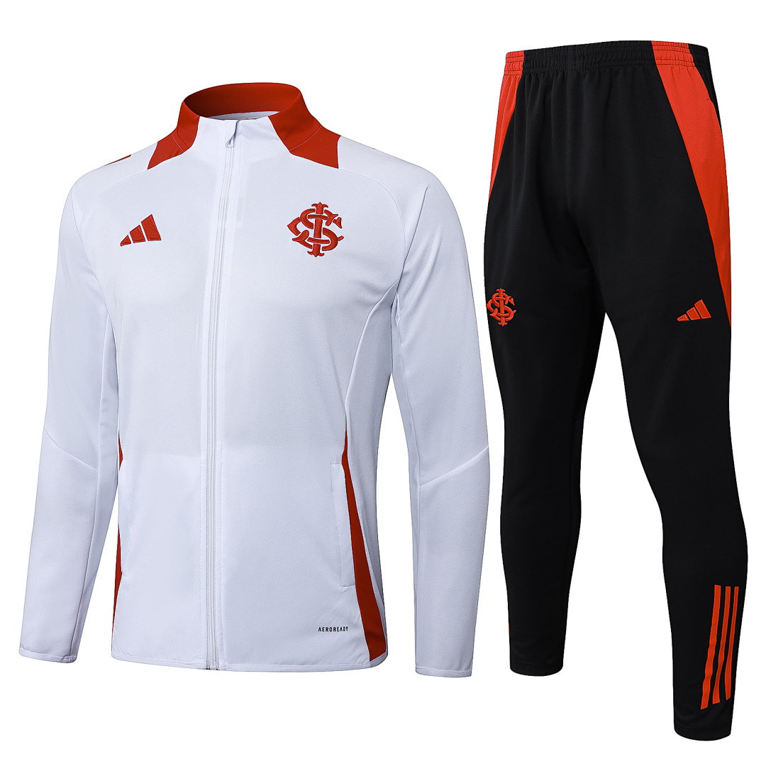24/25 Internacional Full-Zip Men's Training Kit White