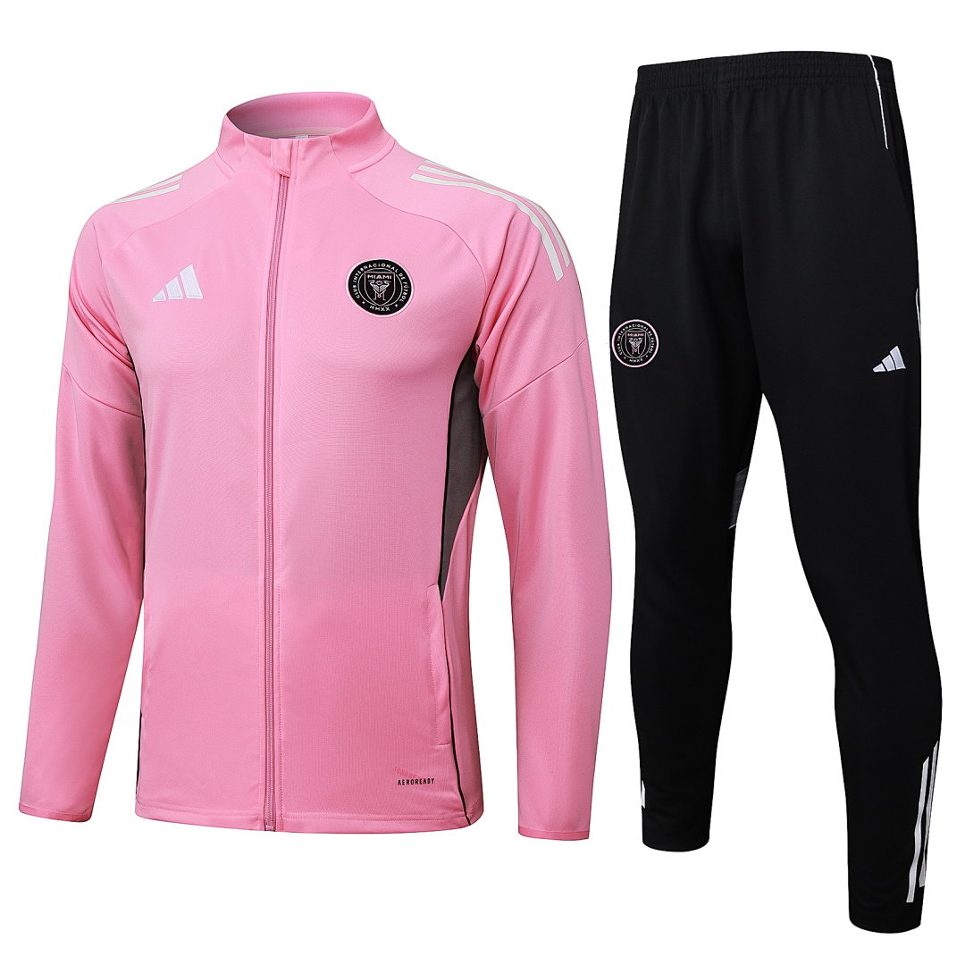 25/26 Inter Miami CF Full-Zip Men's Training Kit Pink