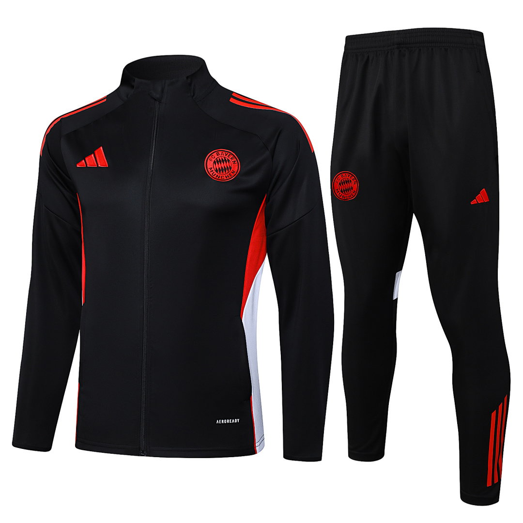 25/26 Bayern Munich Full-Zip Men's Training Kit Black