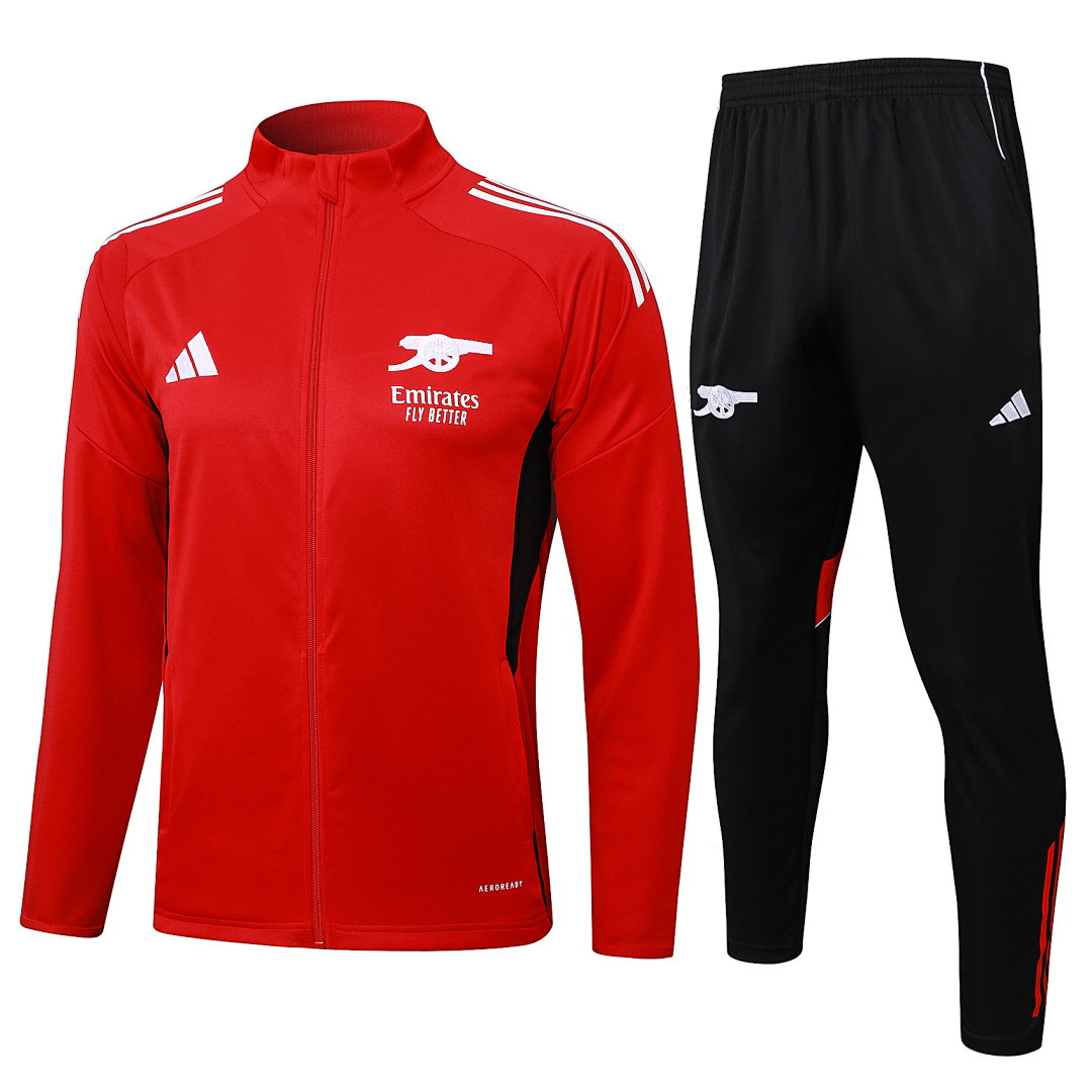 25/26 Arsenal Full-Zip Men's Training Kit Red