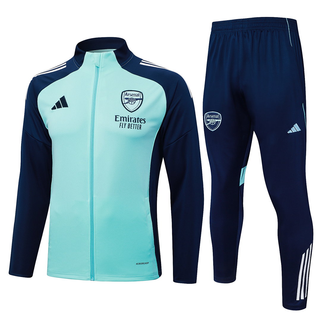 25/26 Arsenal Full-Zip Men's Training Kit Light Green
