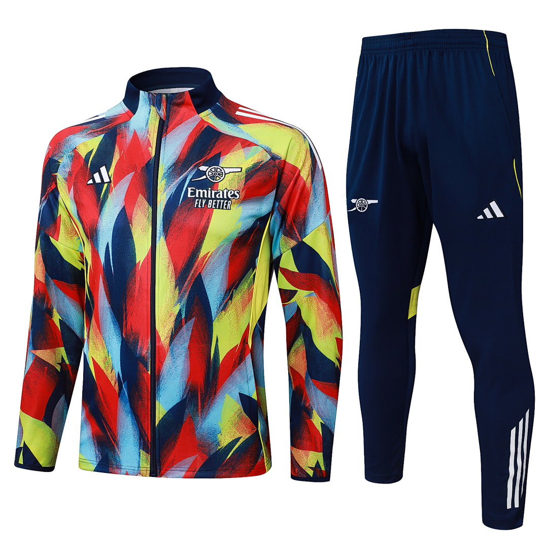 25/26 Arsenal Full-Zip Men's Training Kit Colorful