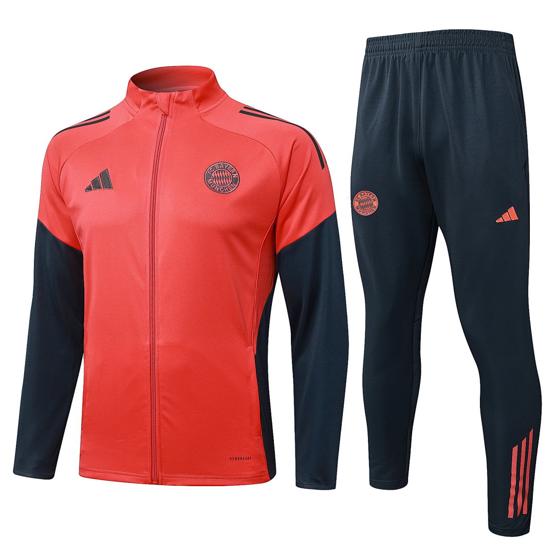 25/26 Bayern Munich Full-Zip Men's Training Kit Orange