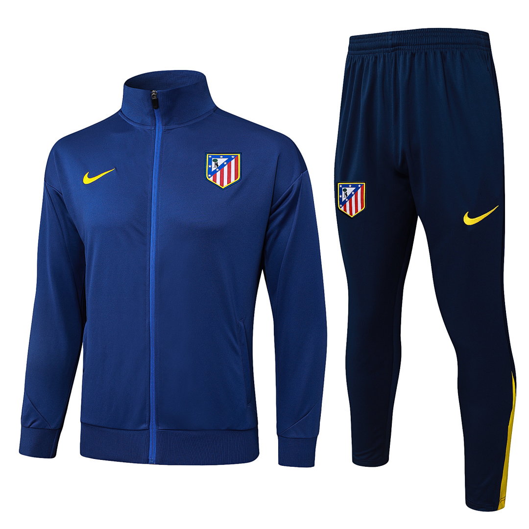 25/26 Atletico Madrid Full-Zip Men's Training Kit Teal