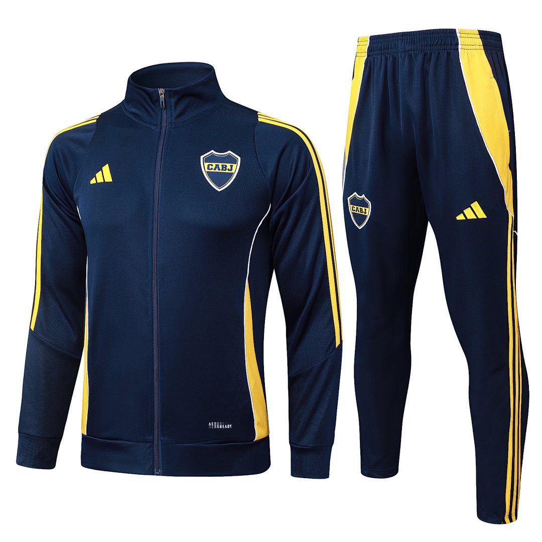 25/26 Boca Juniors Full-Zip Men's Training Kit Royal Blue