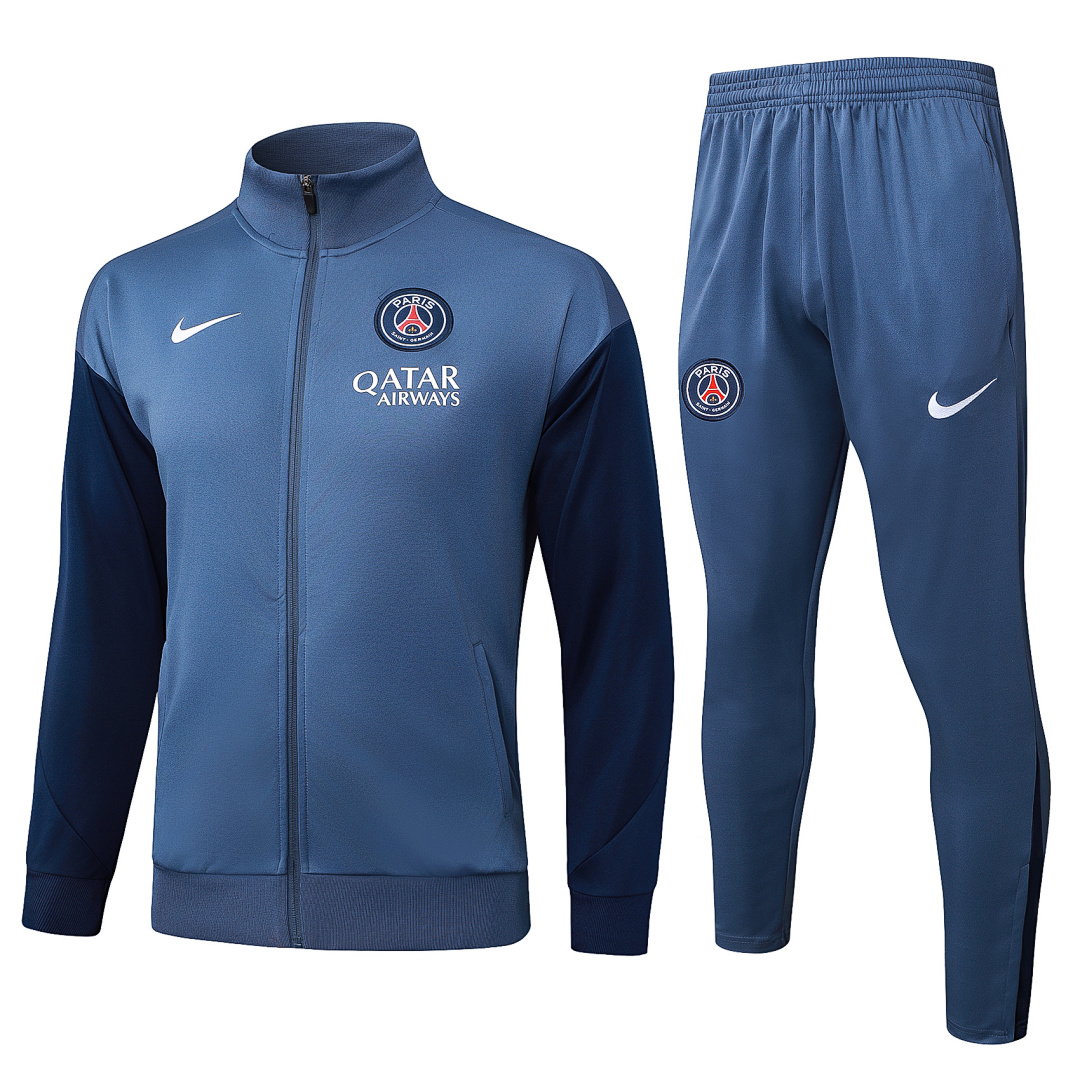 25/26 PSG Full-Zip Men's Training Kit Gray