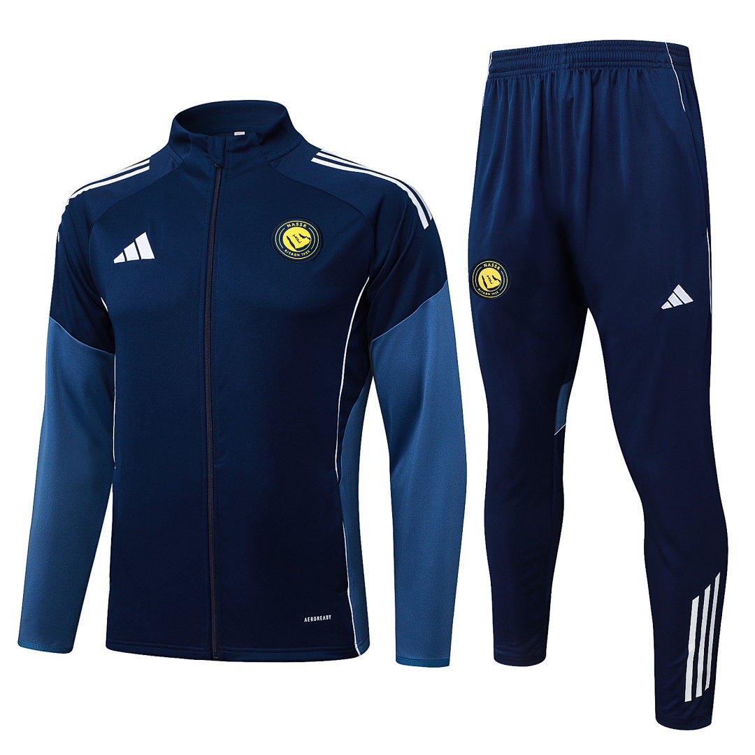 25/26 Riyadh Full-Zip Men's Training Kit Royal Blue