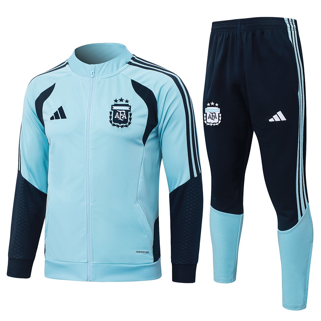26/27 Argentina Full-Zip Men's Training Kit Sky Blue