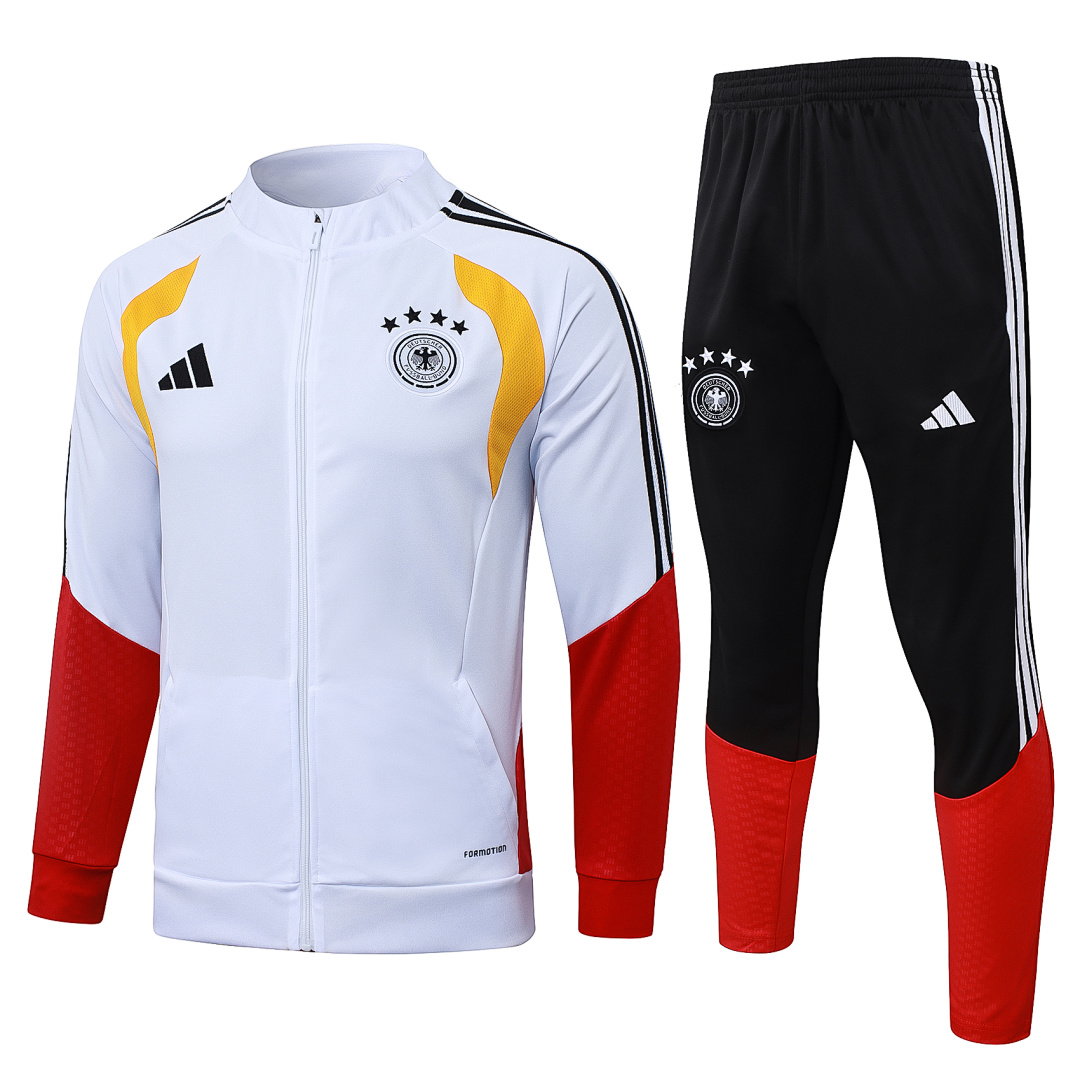 26/27 Germany Full-Zip Men's Training Kit White