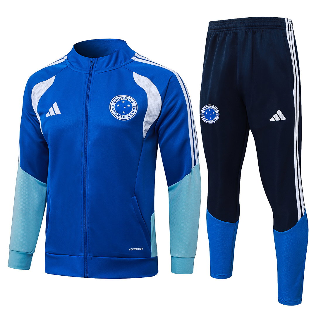 26/27 Cruzeiro Full-Zip Men's Training Kit Royal Blue