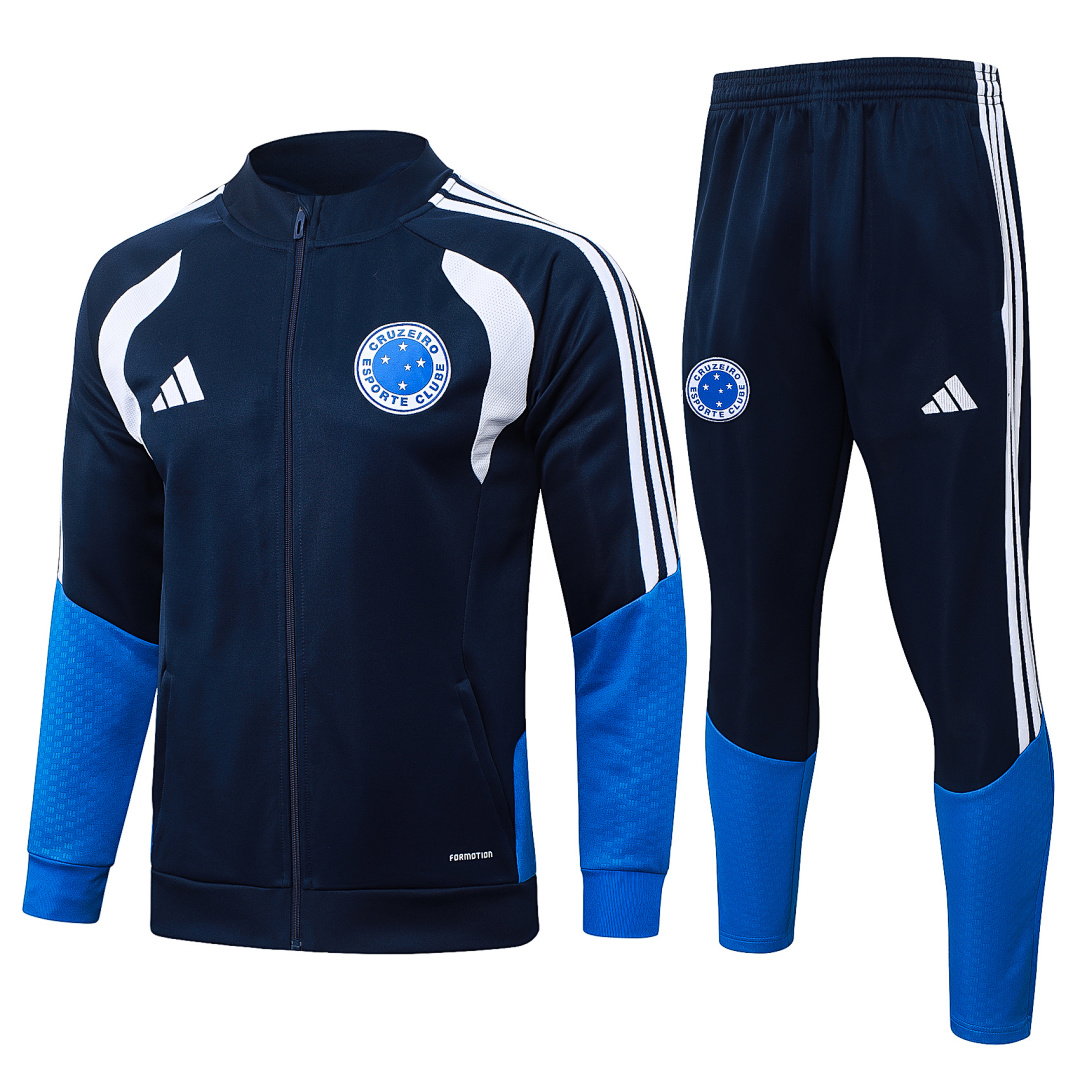 26/27 Cruzeiro Full-Zip Men's Training Kit Royal Blue