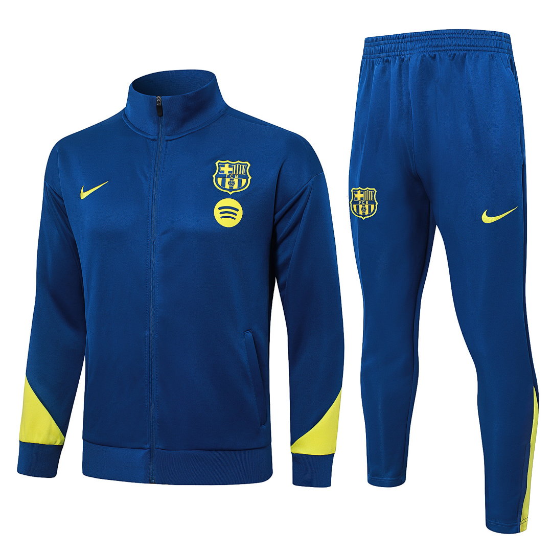 25/26 Barcelona Full-Zip Men's Training Kit Teal