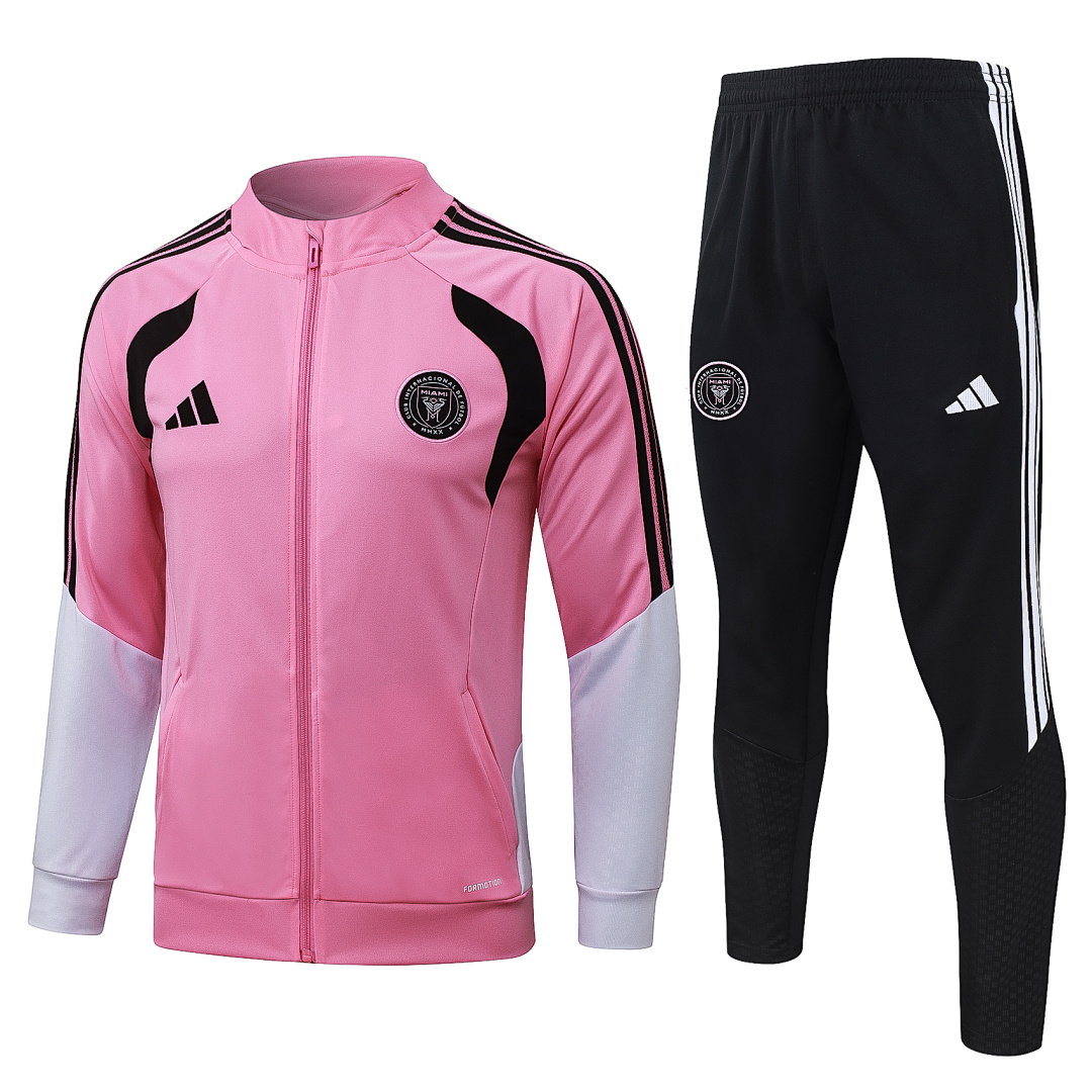 26/27 Inter Miami CF Full-Zip Men's Training Kit Pink