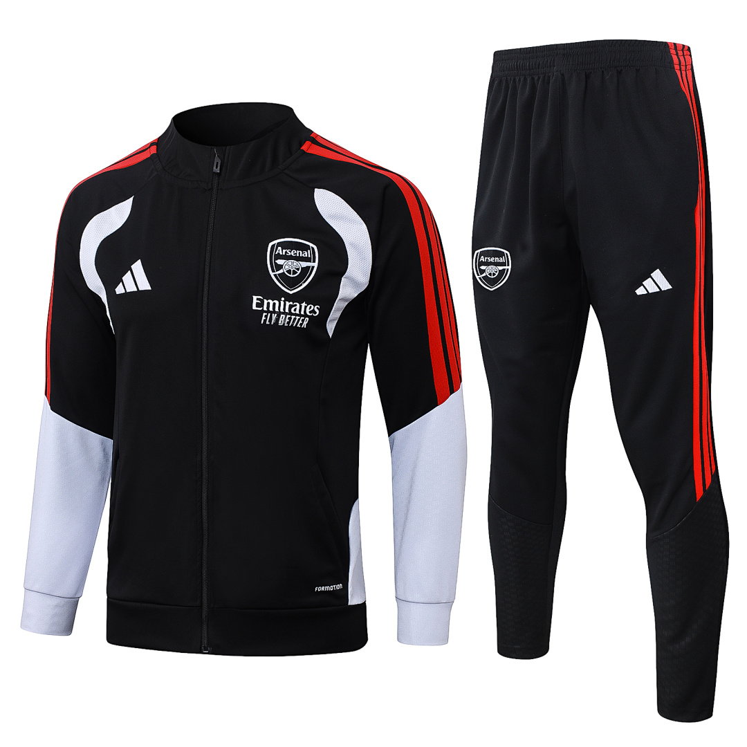 26/27 Arsenal Full-Zip Men's Training Kit Black