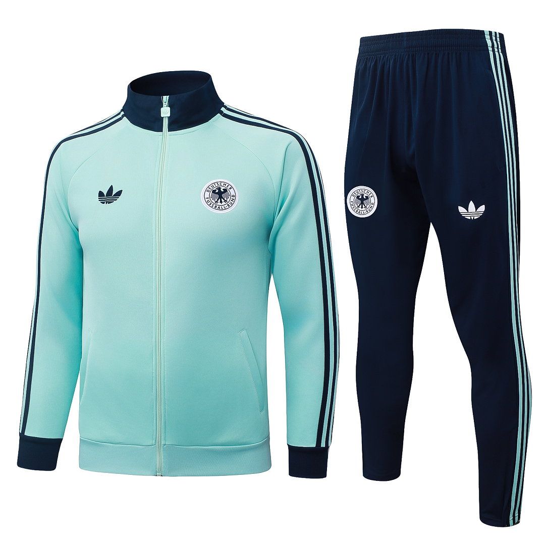 26/27 Germany Full-Zip Men's Training Kit Light Green