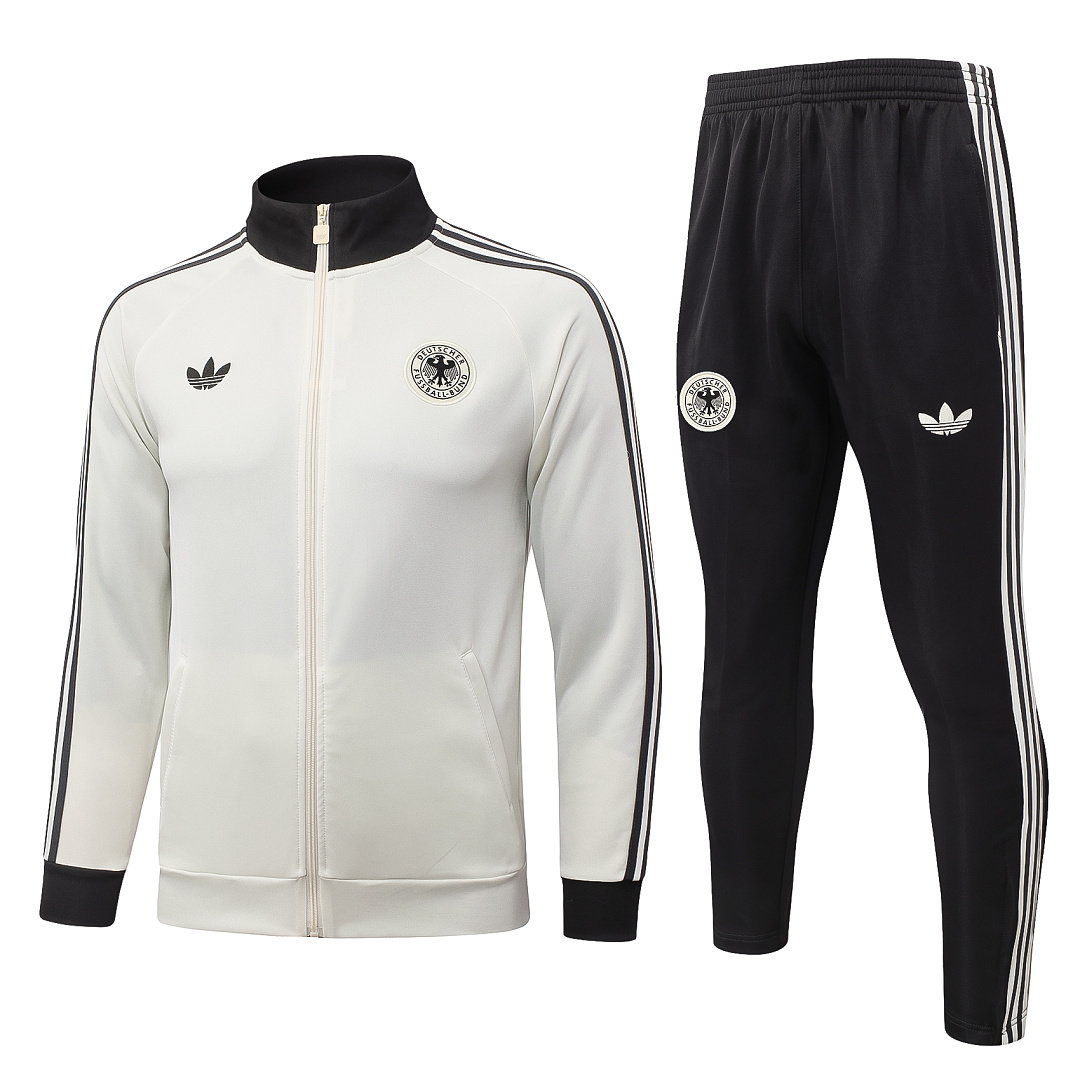 26/27 Germany Full-Zip Men's Training Kit Off White