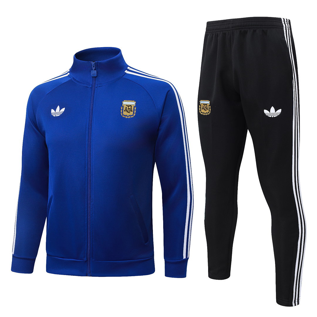 26/27 Argentina Full-Zip Men's Training Kit Royal Blue