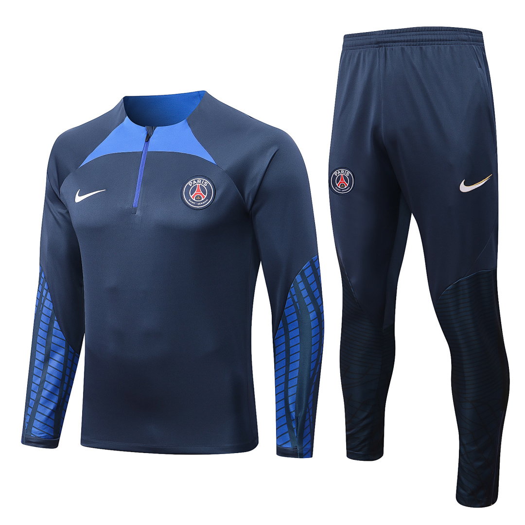 22/23 PSG Half-Zip Men's Training Kit Royal Blue