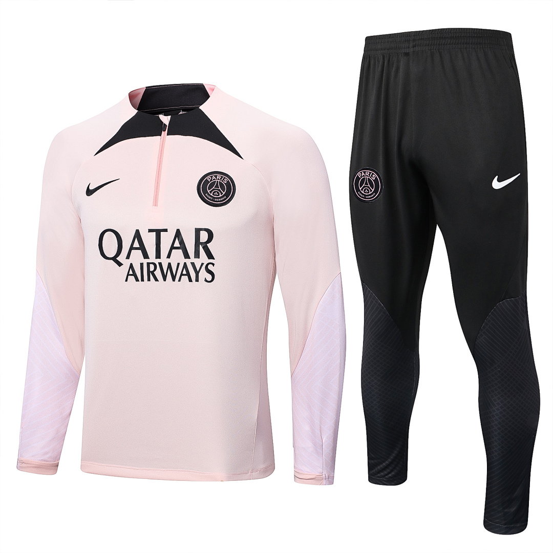 22/23 PSG Half-Zip Men's Training Kit Pink