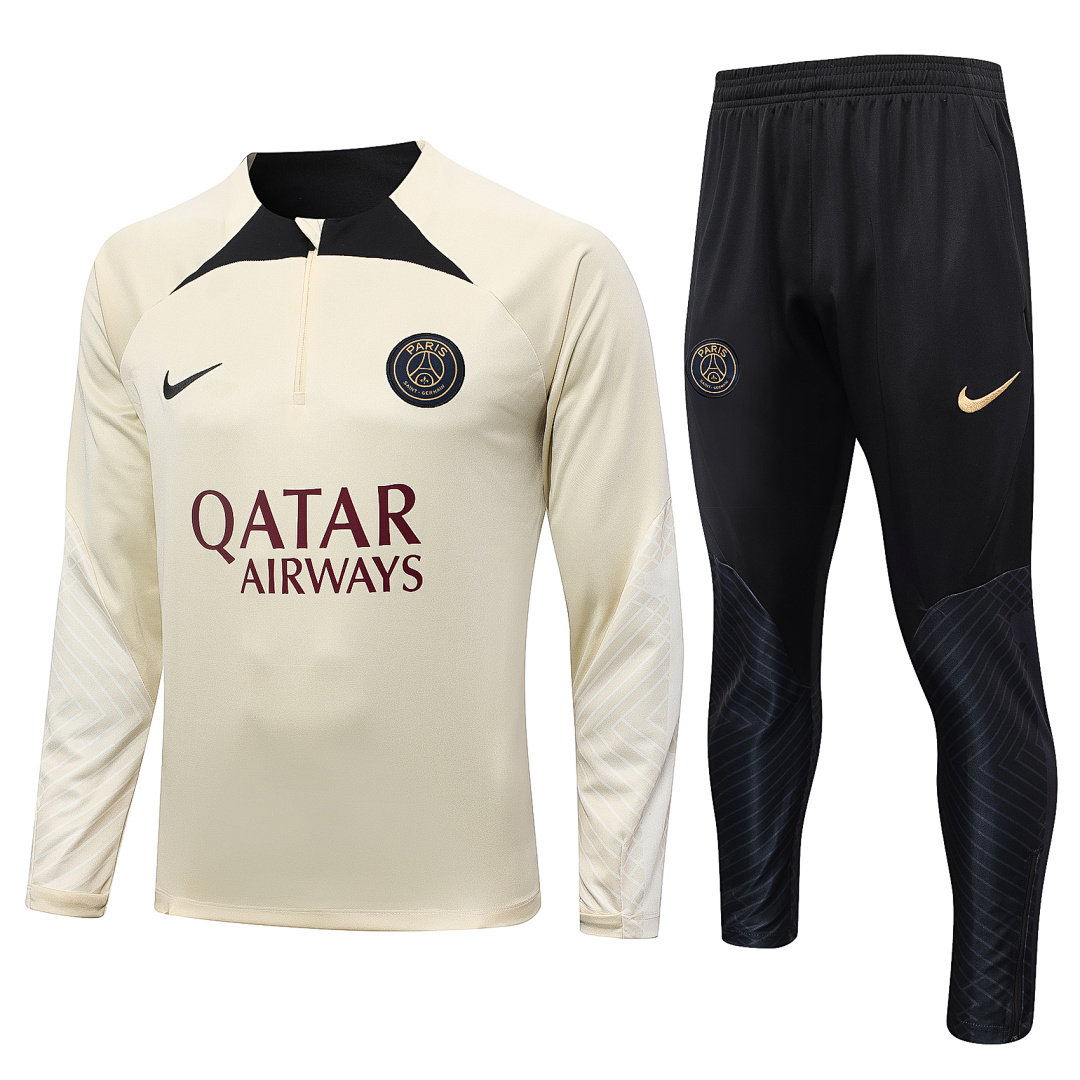 23/24 PSG Half-Zip Men's Training Kit Apricot